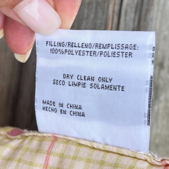 Croscill Home Juliana Reversible Full Size Comforter Pillow Sham Set Yellow - Picture 11 of 14